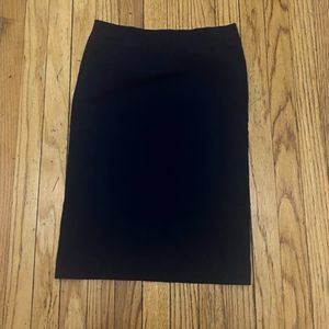 Navy Pencil Skirt